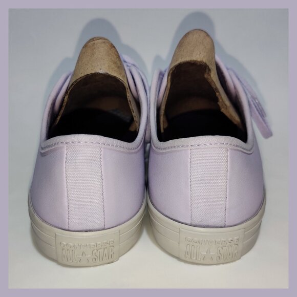 New Converse Chuck Taylor All Star CTAS Dainty Ox Sneakers Lavender Women's 8 - Picture 5 of 9
